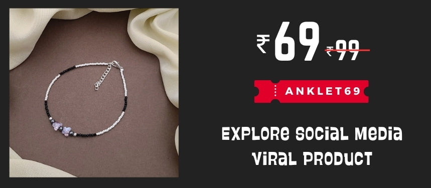 Anklet Offer At 69 | Roodap