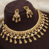 Buy Antique Chokar Necklace Set For Women Online | Roodap