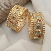 Buy Grid Bangles Set For Women At Best Price | Roodap