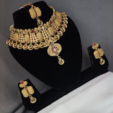 Buy Grid Chokar Necklace Set For Women Online | Roodap