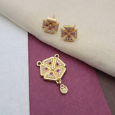 Buy Harmony Pendant & Earrings For Girls & Women Online | Wedding Accessories | Roodap