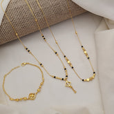 Buy Jivana Necklace & Bracelet Combo For Girls & Women Online | Roodap