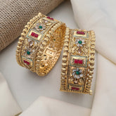 Buy Lotus Bangles Set For Women At Best Price | Roodap