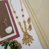 Buy Lunarix Crystal Necklace Set For Women Online | Roodap