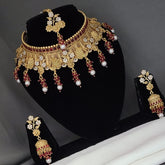 Buy Rustic Chokar Necklace Set For Women Online | Roodap