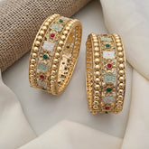 Buy Topaz Bangles Set For Women At Best Price | Roodap