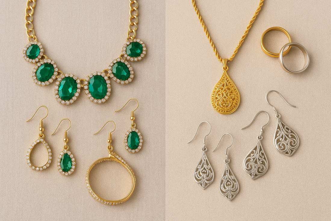 Imitation Jewellery vs. Gold &amp; Silver Jewellery: A Smart Buyer’s Guide