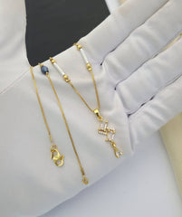 Flake Necklace Set