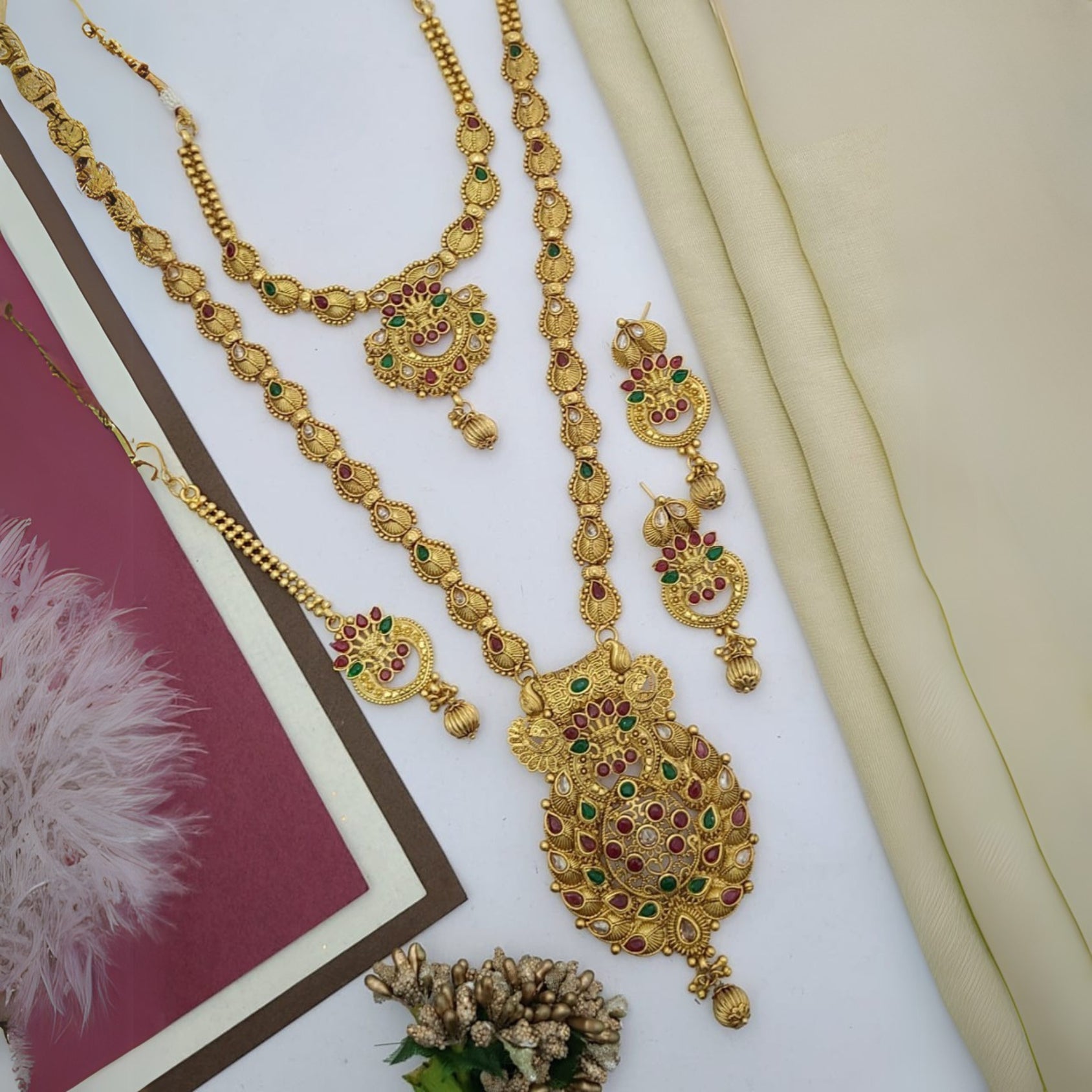 Buy Stunning Wedding Jewellery Set For Bridal & Women Online | Wedding Jewellery | Roodap
