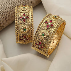 Buy Antique Bangles Set For Women At Best Price | Roodap