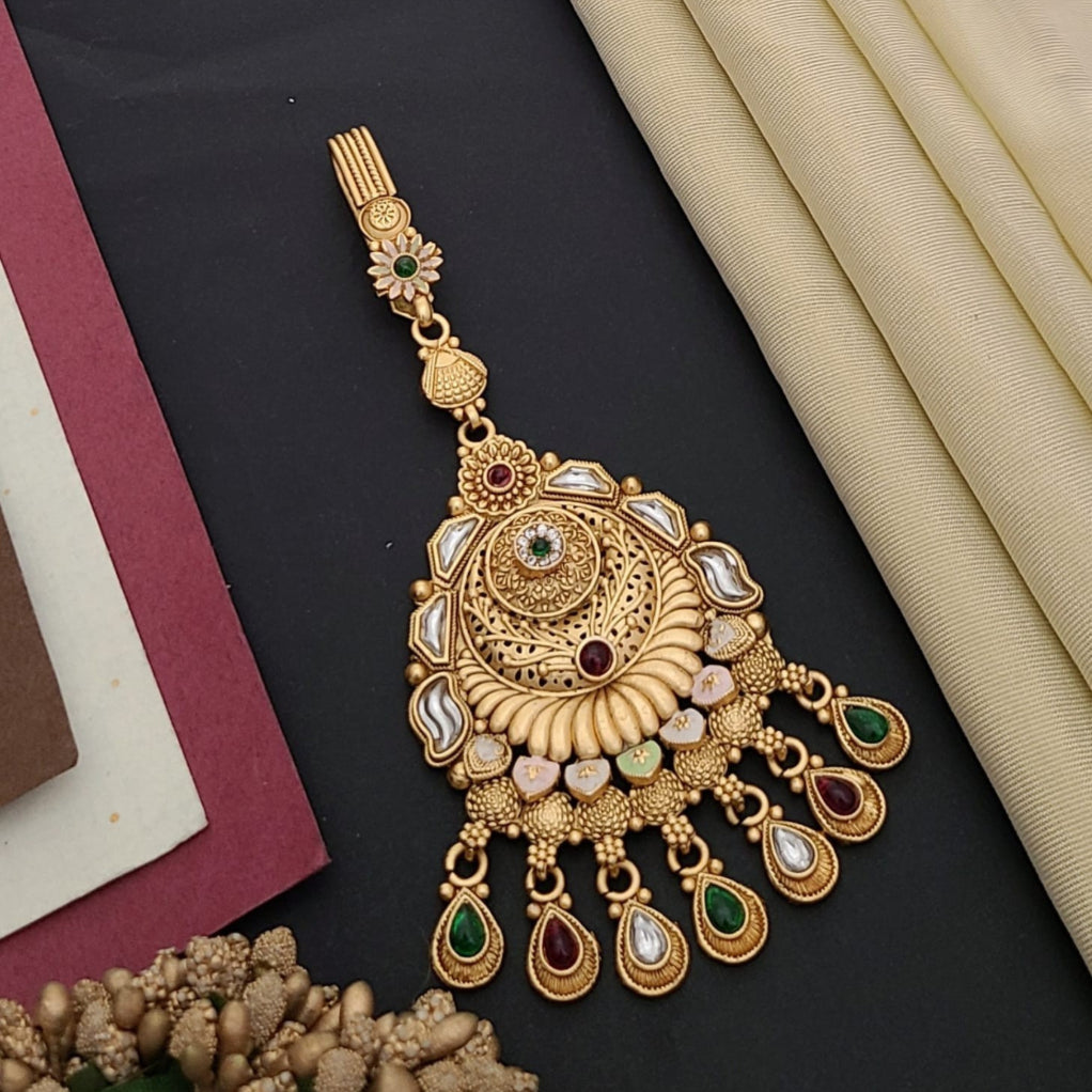 Buy Beaded Gold Kandora Waist Belt Jewellery For Women | Roodap 