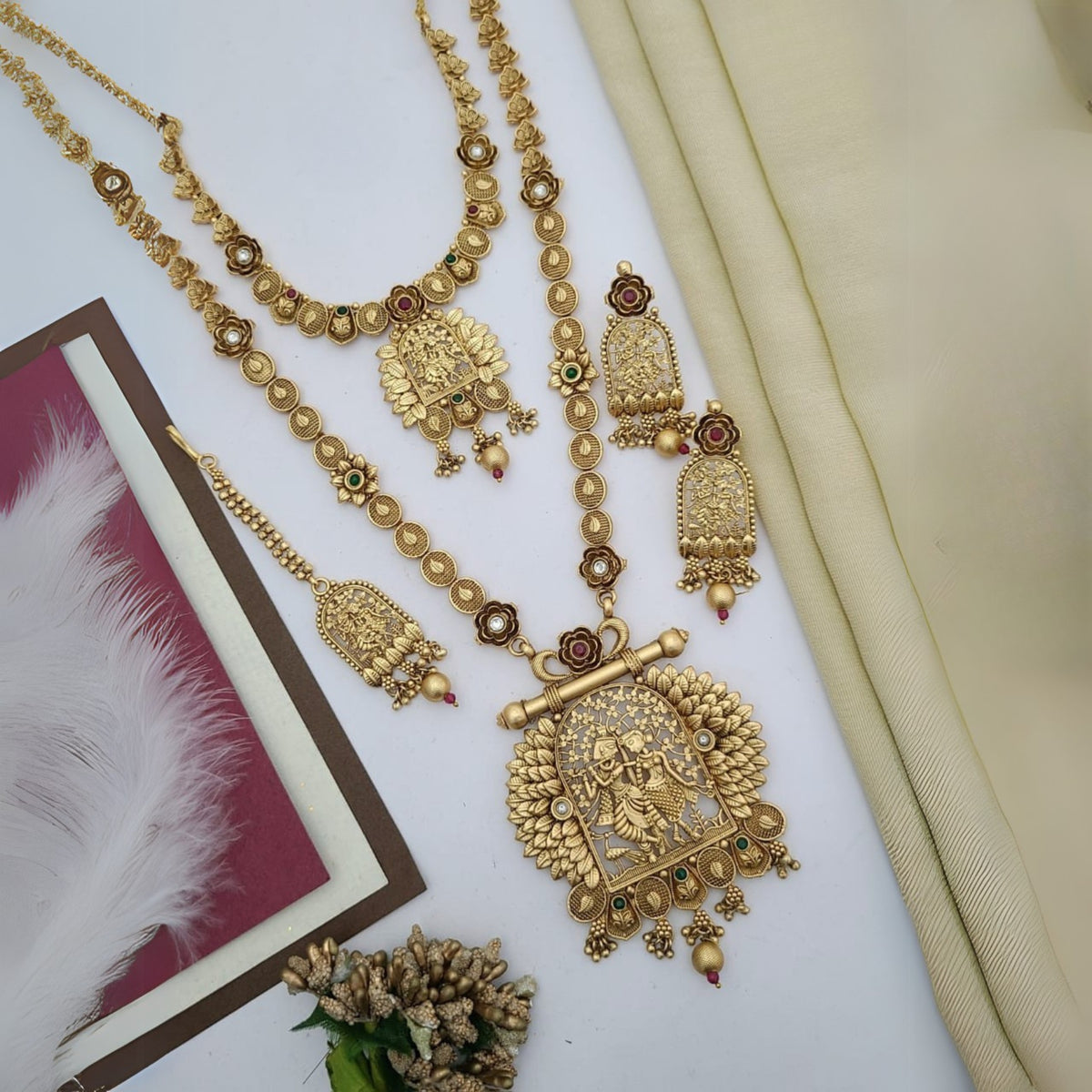 Buy Blossom Wedding Jewellery Set For Bridal & Women Online | Wedding Jewellery | Roodap