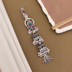 Buy Bold Silver Kandora Waist Belt Jewellery For Women Online | Roodap