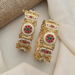 Buy Brushed Bangles Set For Women At Best Price | Roodap