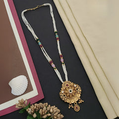 Buy Brushed Crystal Necklace For Women Online | Roodap