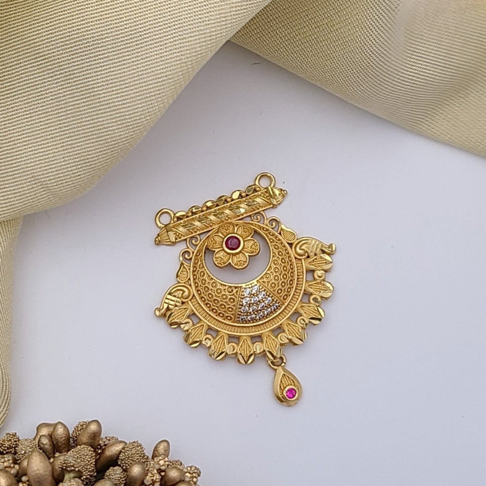 Buy Chevron Pendant For Women Online | Wedding Accessories | Roodap