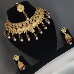 Buy Classic Chokar Necklace Set For Women Online | Roodap