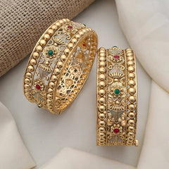 Buy Crushed Bangles Set For Women At Best Price | Roodap