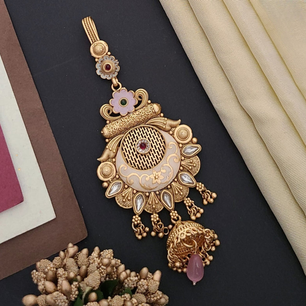 Buy Drape Gold Kandora Waist Belt Jewellery For Women | Roodap 