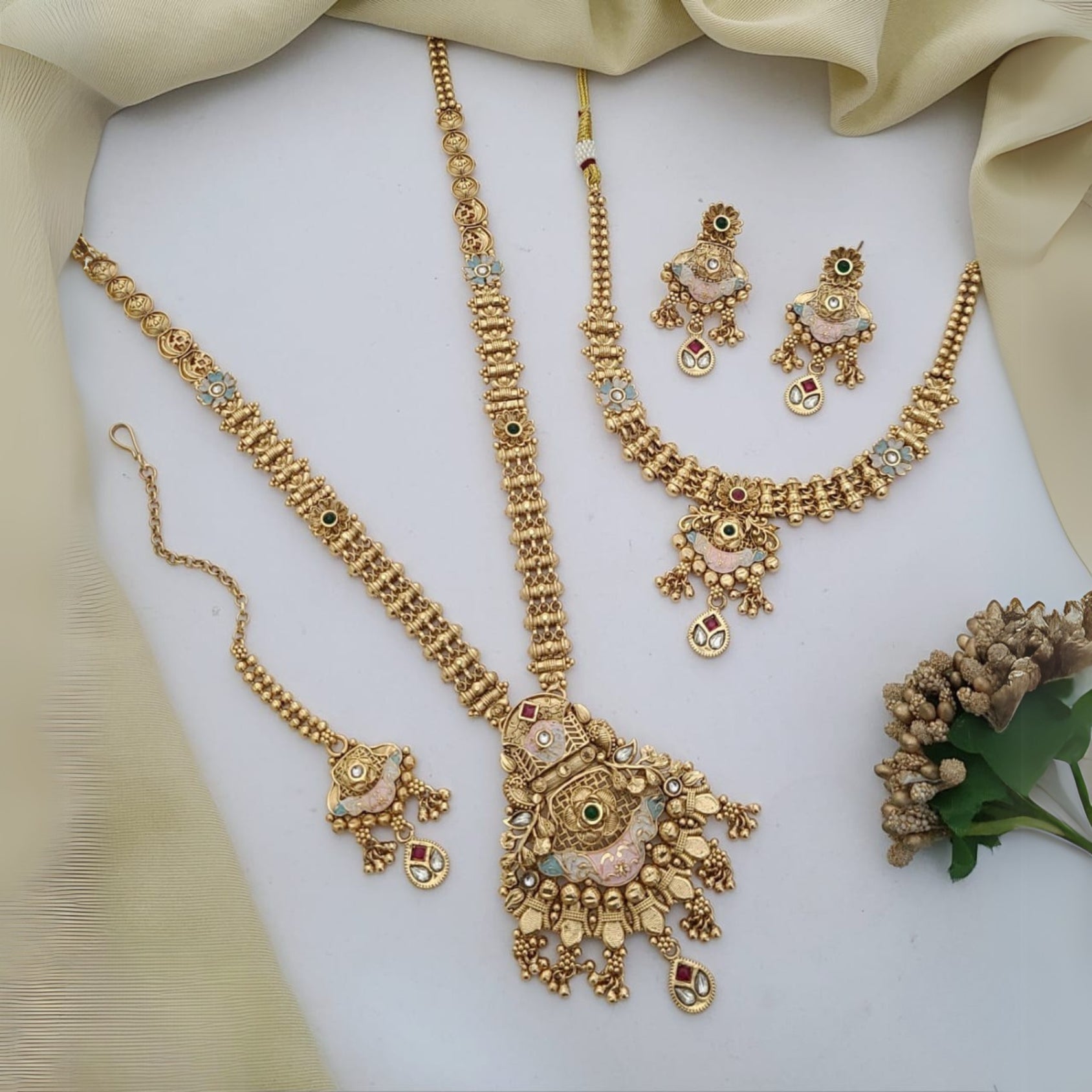 Buy Edition Wedding Jewellery Set For Bridal & Women Online | Wedding Jewellery | Roodap