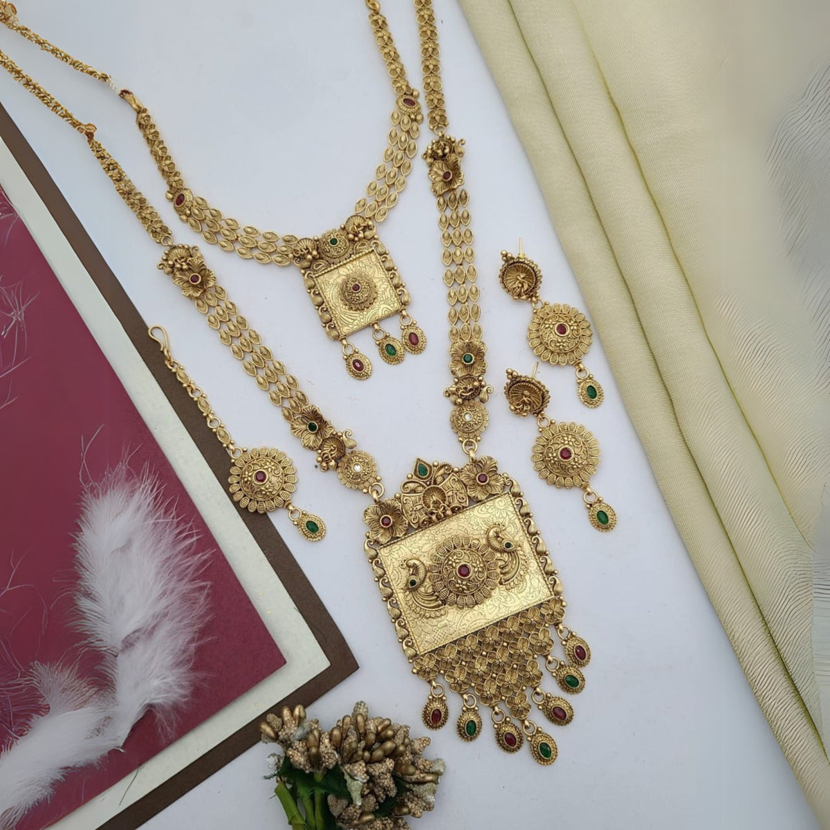Buy Elanae Wedding Jewellery Set For Bridal & Women Online | Wedding Jewellery | Roodap