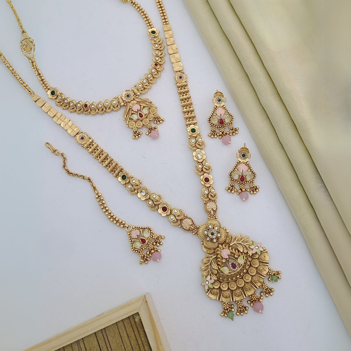 Buy Ethnic Wedding Jewellery Set For Bridal & Women Online | Wedding Jewellery | Roodap