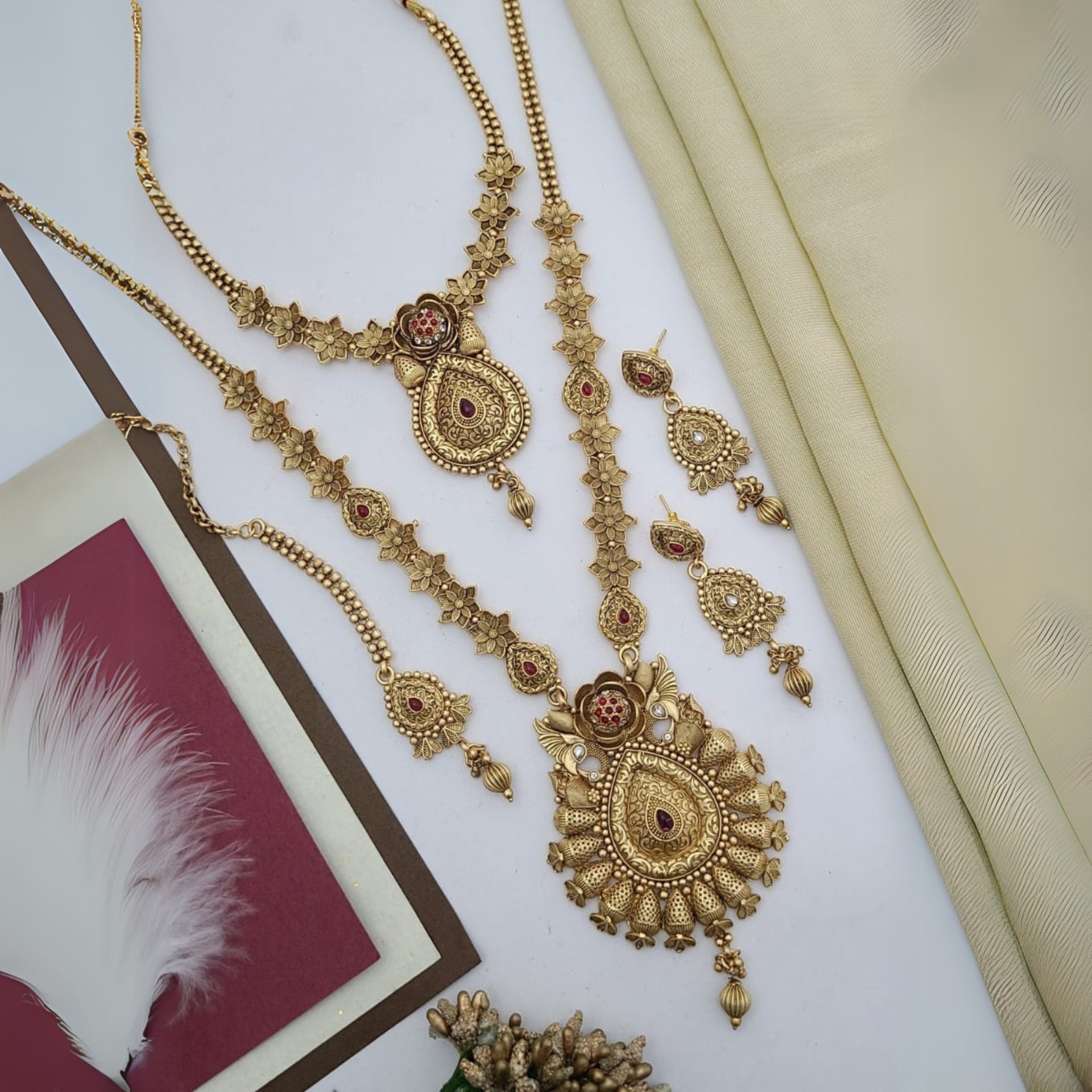 Buy Festive Wedding Jewellery Set For Bridal & Women Online | Wedding Jewellery | Roodap