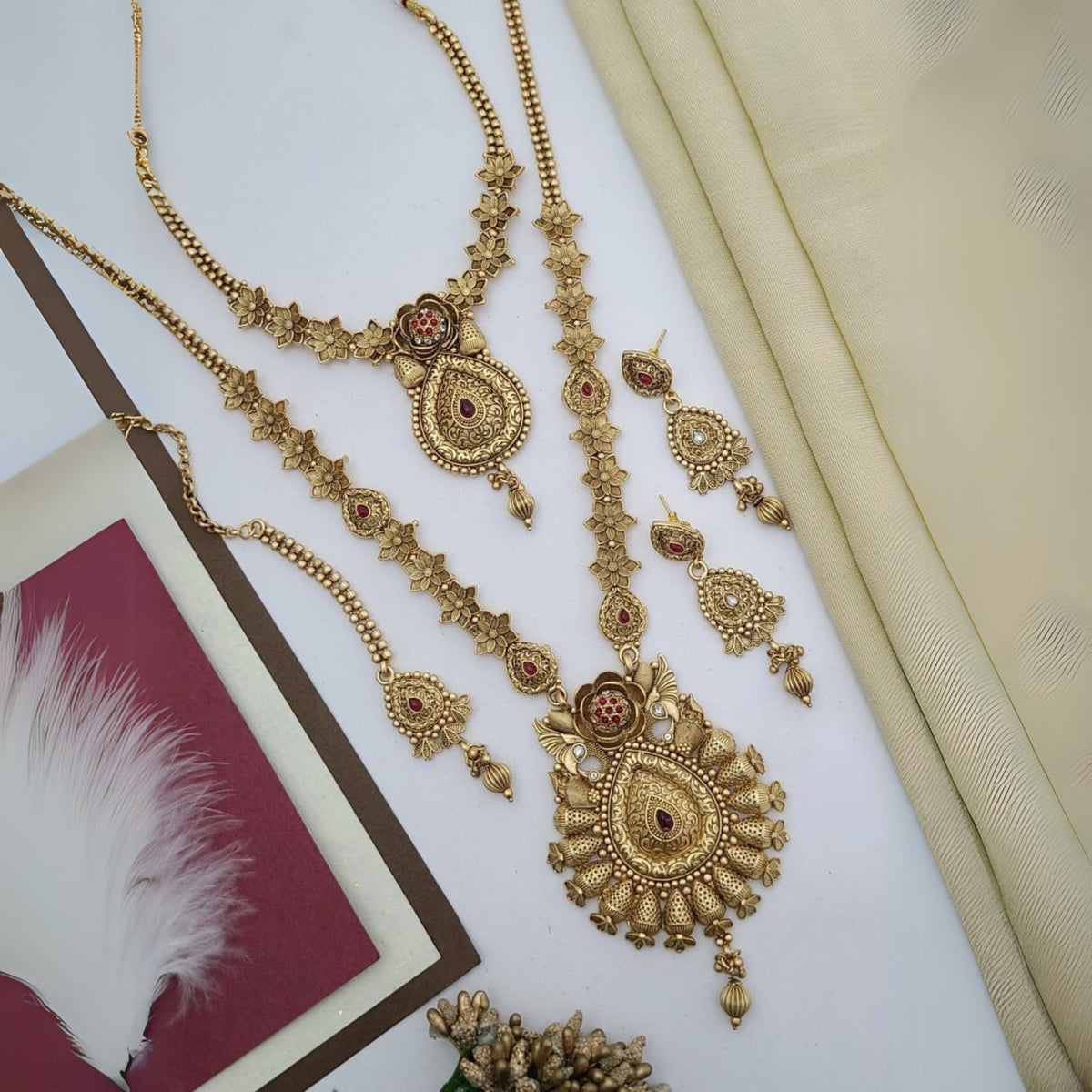 Buy Festive Wedding Jewellery Set For Bridal & Women Online | Wedding Jewellery | Roodap