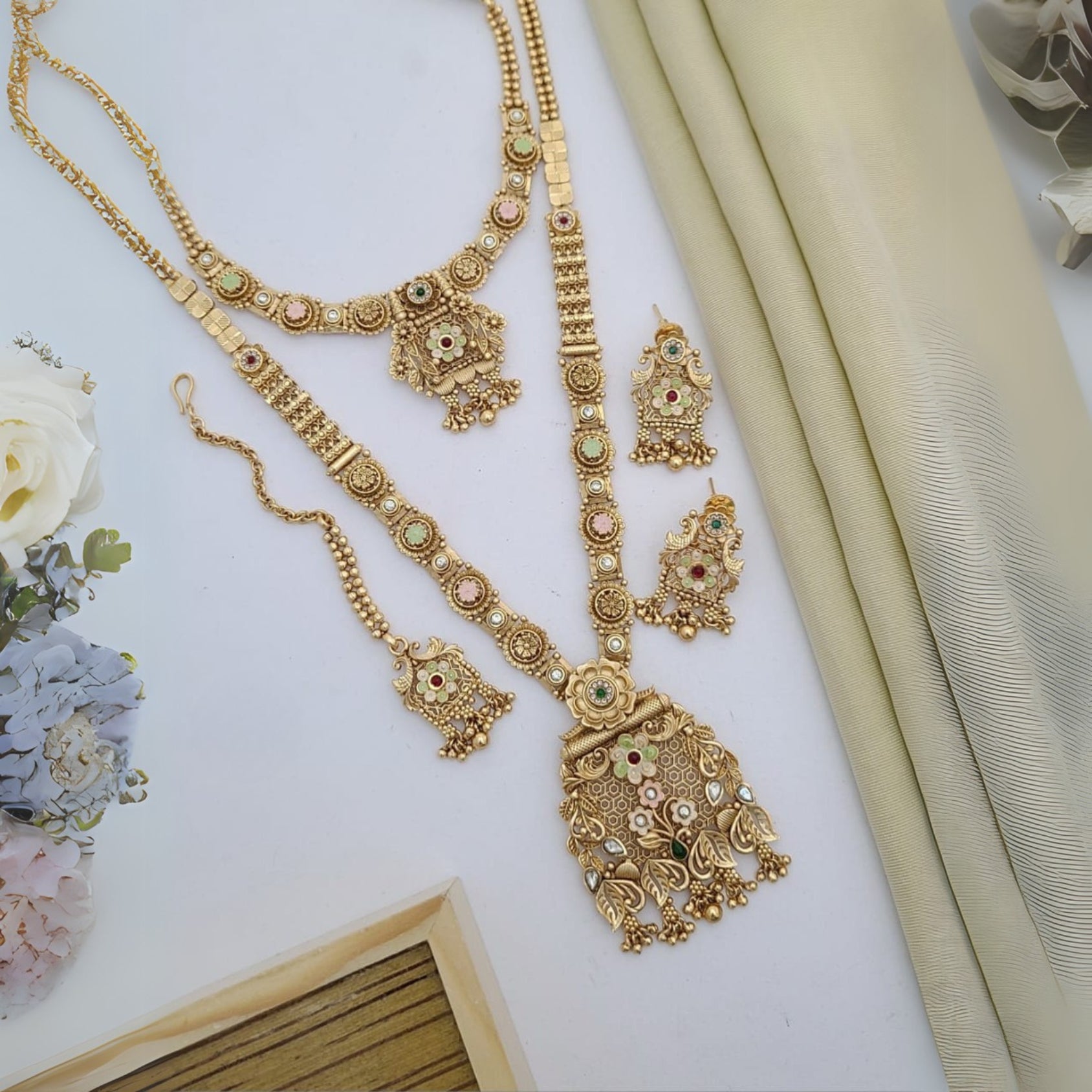 Buy Fusion Wedding Jewellery Set For Bridal & Women Online | Wedding Jewellery | Roodap
