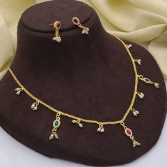 Buy Gemflare Necklace Set For Girls & Women Online | Roodap