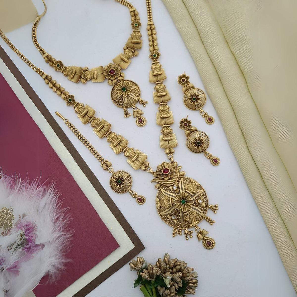 Buy Glin Wedding Jewellery Set For Bridal & Women Online | Wedding Jewellery | Roodap