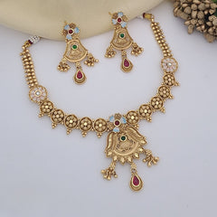 Buy Grace Short Necklace Set For Girls & Women Online | Roodap
