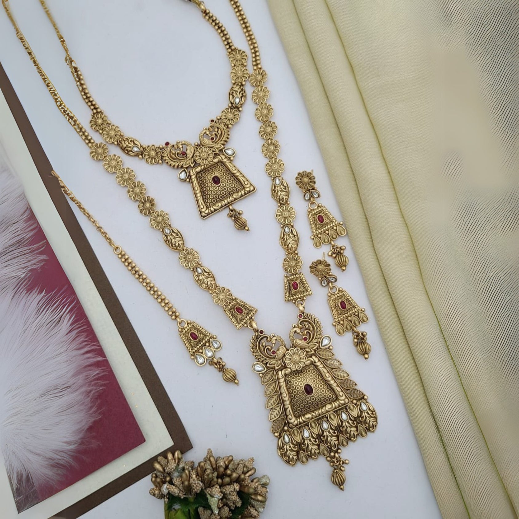 Buy Harmony Wedding Jewellery Set For Bridal & Women Online | Wedding Jewellery | Roodap