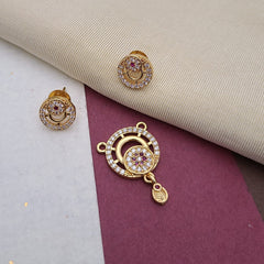 Buy Hinged Pendant & Earrings For Girls & Women Online | Wedding Accessories | Roodap