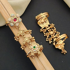 Buy Iconic Bridal Dual Finger Hand Harness Ring Online | Roodap