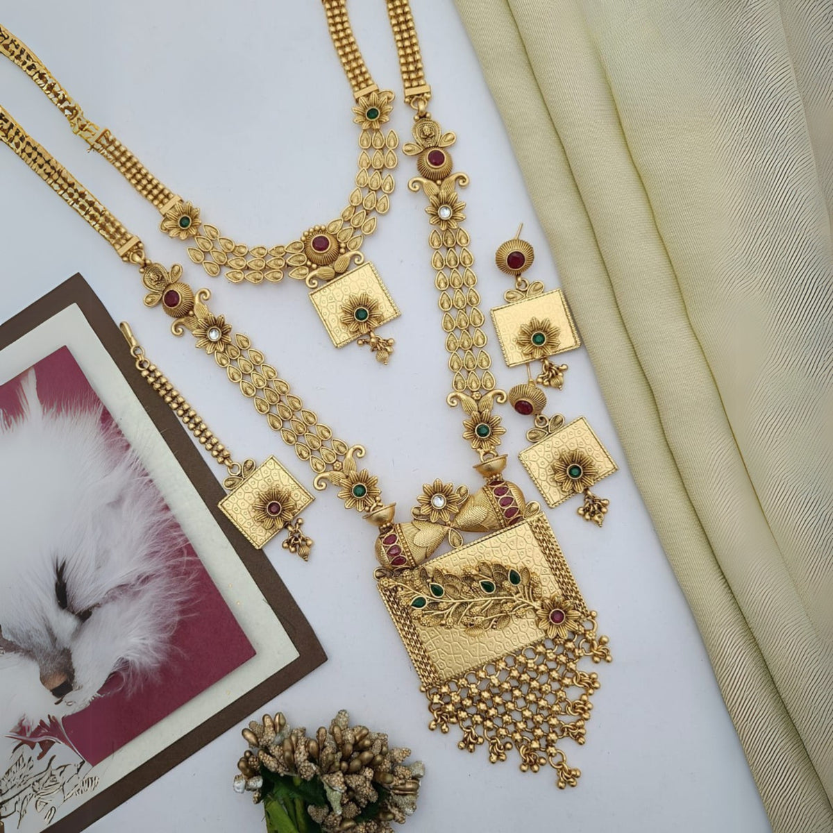 Buy Jivana Wedding Jewellery Set For Bridal & Women Online | Wedding Jewellery | Roodap