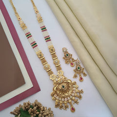 Buy Kalma Crystal Necklace Set For Women Online | Roodap