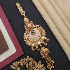 Buy Kundan Gold Kandora Waist Belt Jewellery For Women | Roodap 