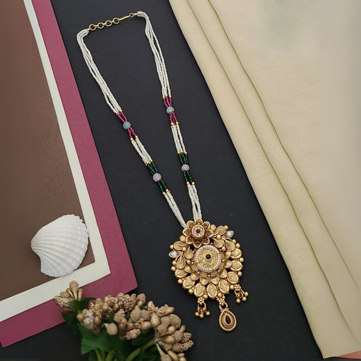 Buy Mirage Crystal Necklace For Women Online | Roodap