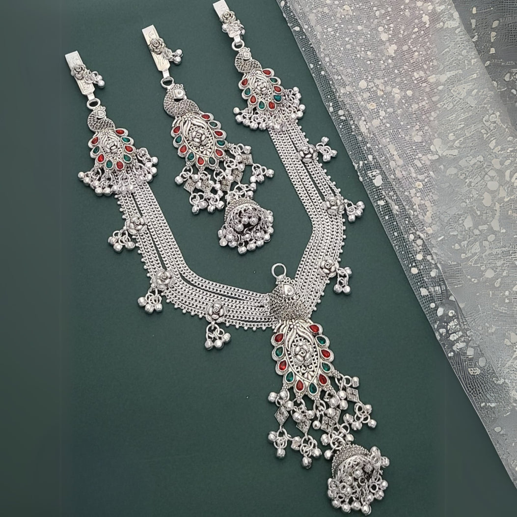 Buy Modern Silver Kandora Waist Belt Jewellery For Women Online | Roodap