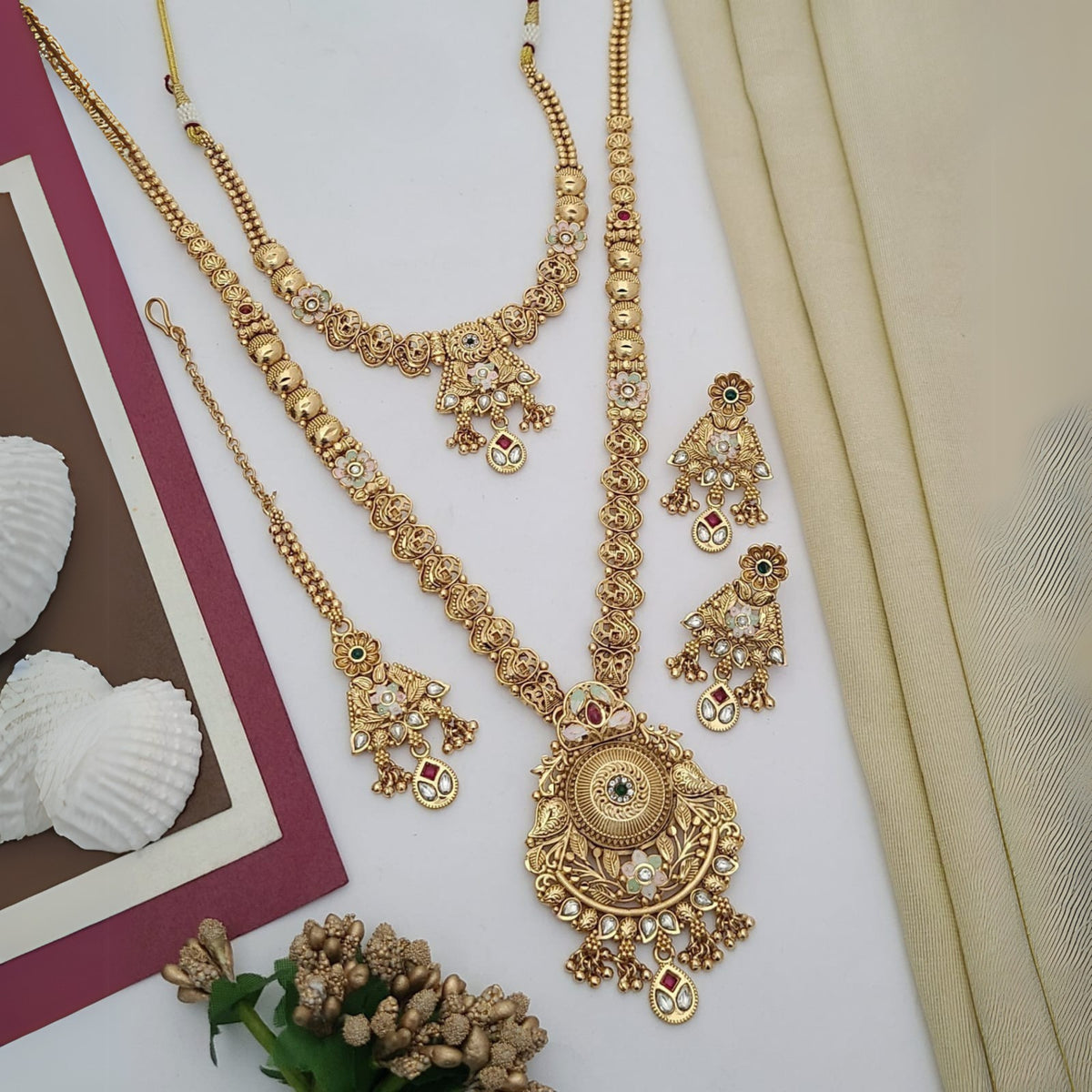 Buy Modern Wedding Jewellery Set For Bridal & Women Online | Wedding Jewellery | Roodap