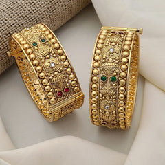 Buy Ocean Pearl Bangles Set For Women At Best Price | Roodap