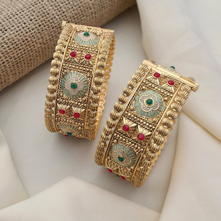Buy Opulent Bangles Set For Women At Best Price | Roodap