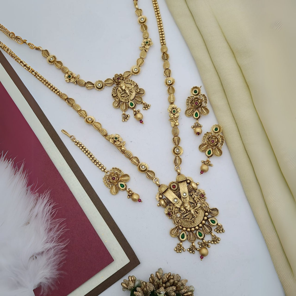 Buy Oriena Wedding Jewellery Set For Bridal & Women Online | Wedding Jewellery | Roodap