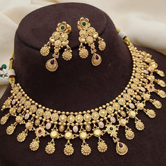 Buy Pearl Chokar Necklace Set For Women Online | Roodap