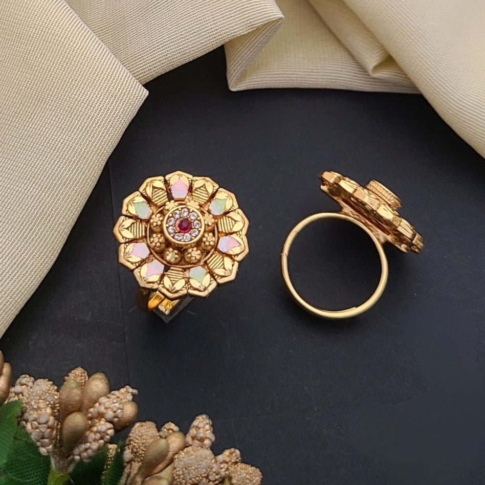 Buy Pearl Ring For Girls & Women Online | Roodap