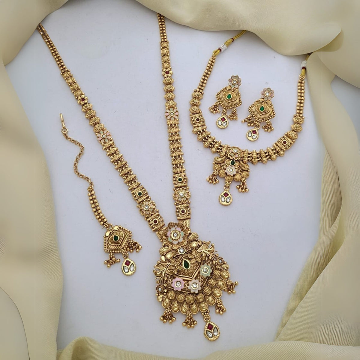 Buy Polished Wedding Jewellery Set For Bridal & Women Online | Wedding Jewellery | Roodap