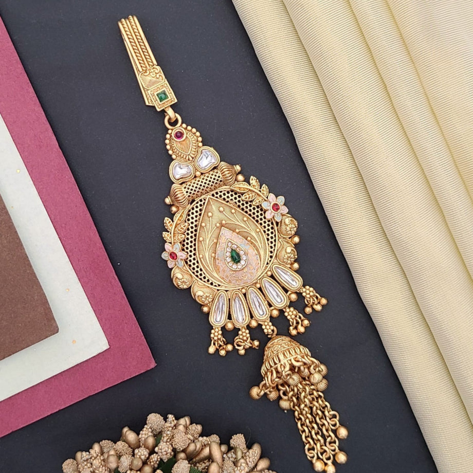 Buy Regal Gold Kandora Waist Belt Jewellery For Women | Roodap 