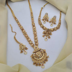 Buy Rhodium Wedding Jewellery Set For Bridal & Women Online | Wedding Jewellery | Roodap