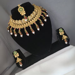 Buy Rich Chokar Necklace Set For Women Online | Roodap